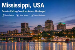 Discover smart parking solutions in Mississippi, USA that improve accessibility, parking operations, and user experience. ParqEx helps businesses, property owners, and municipalities optimize parking resources through innovative technology and efficient parking management solutions.