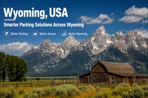 Discover smart parking solutions in Wyoming, USA that improve accessibility, parking operations, and user experience. ParqEx helps a, property owners, and municipalities optimize parking resources through innovative technology and efficient parking management solutions.