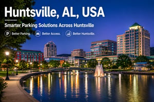 Discover smart parking solutions in Huntsville, AL that improve accessibility, parking operations, and user experience. ParqEx helps a, property owners, and municipalities optimize parking resources through innovative technology and efficient parking management solutions.