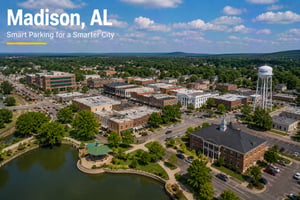 Discover smart parking solutions in Madison, AL that improve accessibility, parking operations, and user experience. ParqEx helps a, property owners, and municipalities optimize parking resources through innovative technology and efficient parking management solutions.