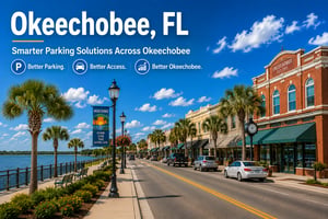 Discover smart parking solutions in Okeechobee, FL that improve accessibility, parking operations, and user experience. ParqEx helps a, property owners, and municipalities optimize parking resources through innovative technology and efficient parking management solutions.