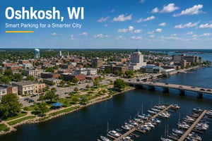 Discover smart parking solutions in Oshkosh, WI that improve accessibility, parking operations, and user experience. ParqEx helps a, property owners, and municipalities optimize parking resources through innovative technology and efficient parking management solutions.