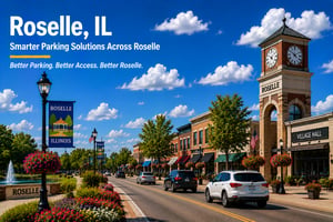 Discover smart parking solutions in Roselle, IL that improve accessibility, parking operations, and user experience. ParqEx helps a, property owners, and municipalities optimize parking resources through innovative technology and efficient parking management solutions.