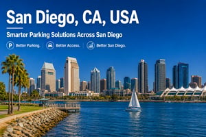 Discover smart parking solutions in San Diego, CA that improve accessibility, parking operations, and user experience. ParqEx helps a, property owners, and municipalities optimize parking resources through innovative technology and efficient parking management solutions.