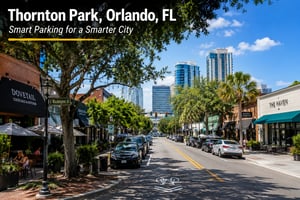 Discover smart parking solutions in Thornton Park, Orlando, FL that improve accessibility, parking operations, and user experience. ParqEx helps a, property owners, and municipalities optimize parking resources through innovative technology and efficient parking management solutions.