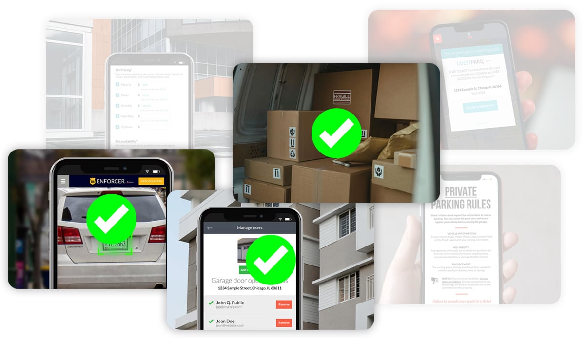 Internal Tenant Management | Employee Parking Management | ParqEx Admin Solutions | Property Solutions