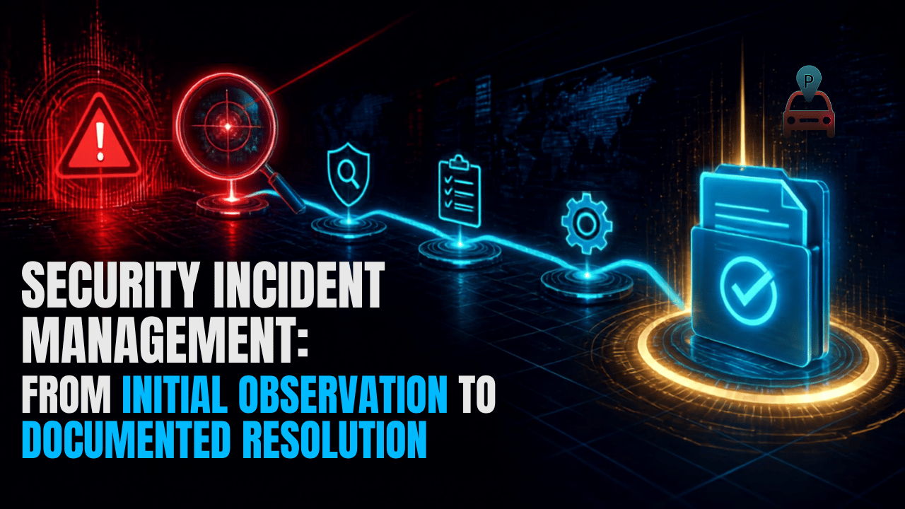 Security Incident Management From Initial Observation to Documented Resolution