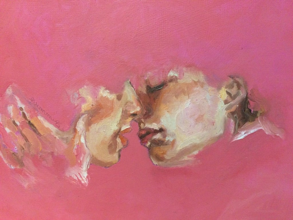 Image with dominant color #ca6d7c