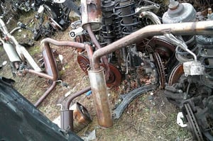 VW GOLF VII KOMBI 1,6TDI TŁUMIK KOMPLETNY 5Q0253411F
