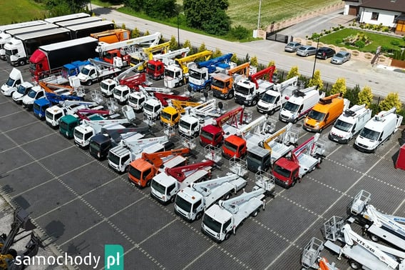 Nissan Zwyżka Podnośnik Koszowy 4X4 CABSTAR MAXITY SPRINTER Ciężarowe 2018