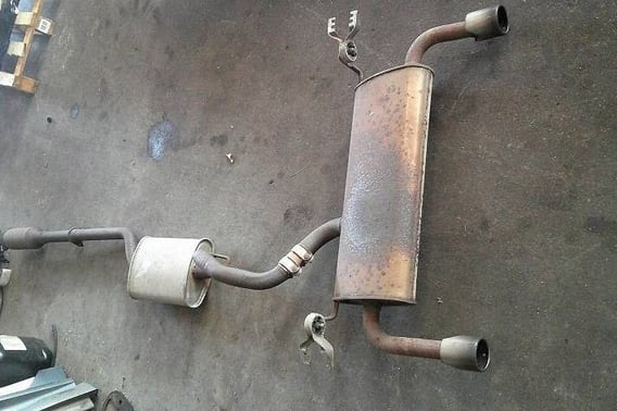 FORD KUGA MK2 1,6B 1,5B TŁUMIK KOMPLETNY