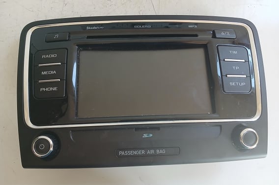 SKODA SUPERB II RADIO FABRYCZNE 3T0035156C