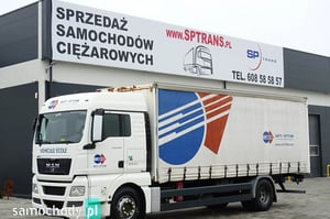 MAN TGX 18.360 Firanka Sprowadzony Książka Serwisowa Ciężarowe 2010