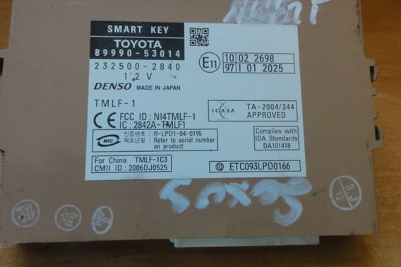 LEXUS MODUŁ SMART KEY 89990-53014