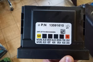 OPEL ASTRA J MODUŁ KOMFORTU 13591610