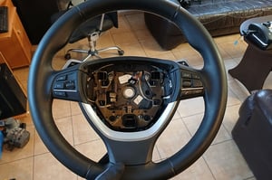 BMW F10 F11 KIEROWNICA SKÓRA MULTIFUNKCJA ŁOPATKI