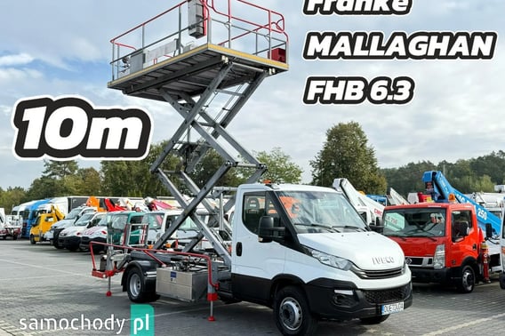 Iveco Zwyżka Podnośnik Nożycowy Franke MALLAGHAN FHB 6.3 Platforma Ciężarowe 2018
