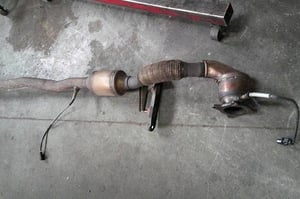 VW TIGUAN I LIFT 2,0TSI KATALIZATOR FILTR DPF 5N0131690Q 1K0131701FE