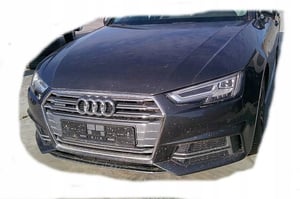 AUDI A4 B9 S-LINE MASKA ZDERZAK FULL LED BŁOTNIKI PAS PRZÓD LX7L