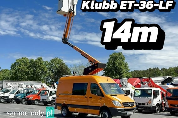 Mercedes-Benz Sprinter Zwyżka Podnośnik Koszowy VERSALIFT KLUBB ET-36-LF UDT Ciężarowe 2010