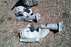 VOLVO V60 S60 II PODŁUŻNICA STREFA ZGNIOTU PRAWA/LEWA 614-46