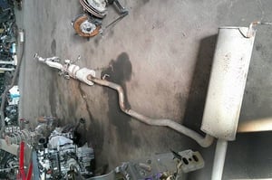 OPEL ASTRA K HB 1,0T TŁUMIK WYDECH FILTR DPF 55501877