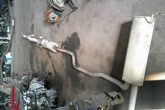OPEL ASTRA K HB 1,0T TŁUMIK WYDECH FILTR DPF 55501877