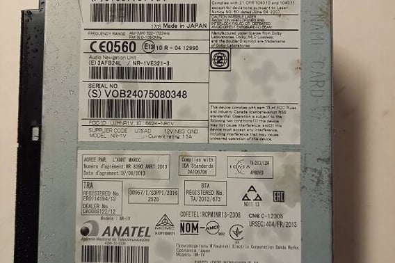 VOLVO XC60 MODUŁ RADIA I NAWIGACJI 31667701AA