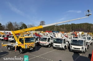 Nissan Cabstar Zwyżka Podnośnik Koszowy PALFINGER P260 B UDT Ciężarowe 2014