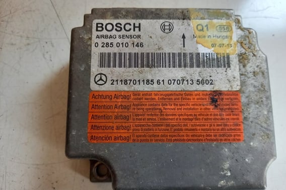 MERCEDES W211 MODUŁ SENSOR PODUSZEK 0285010146