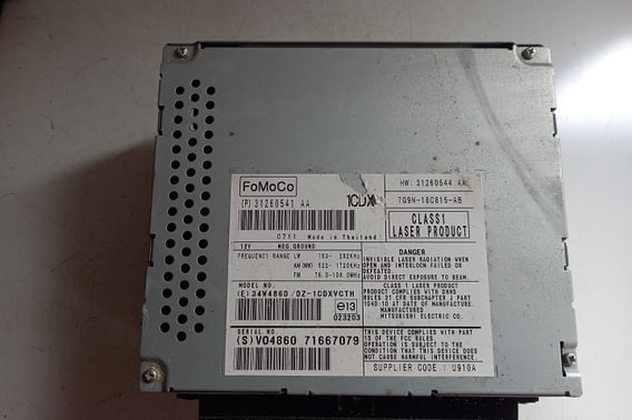 VOLVO S80 II RADIO 31260541AA