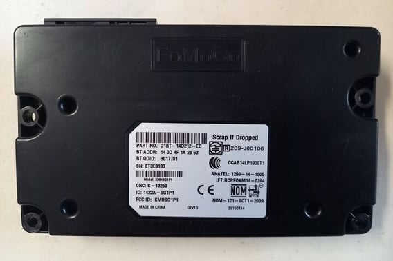FORD C-MAX MK2 MODUŁ BLUETOOTH D1BT-14D212-ED