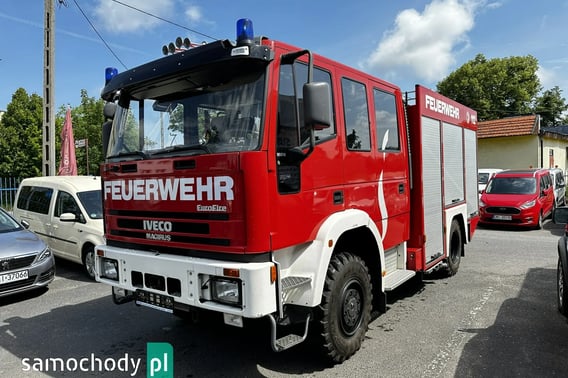 Iveco Iveco Magirus FF95E Straż Pożarna Gaśnicza 4X4 Metz 96 jak Nowa Ciężarowe 1996