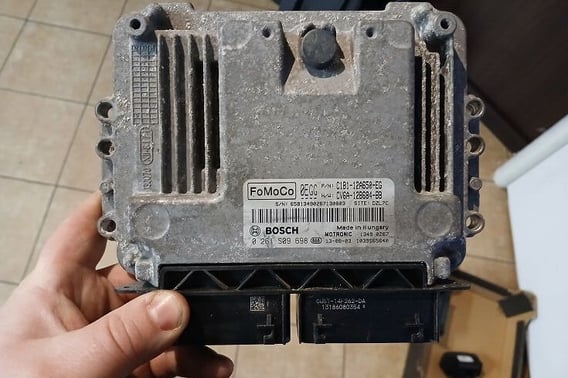 FORD FIESTA MK7 MODUŁ STEROWNIK SILNIKA C1B1-12A650-EG