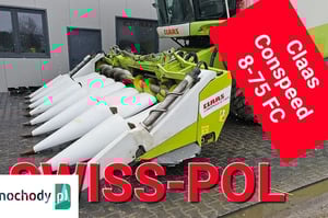 Claas CONSPEED 8-75 FC Przystawka do Kukurydzy CONSPED 6-75 FC Capello Quasar Dominoni SL 2012
