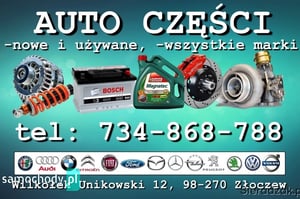 Auto części Złoczew nowe i używane LAWETA