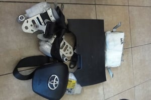 TOYOTA AVENSIS T27 AIRBAG X2 PASY X2 ZESTAW