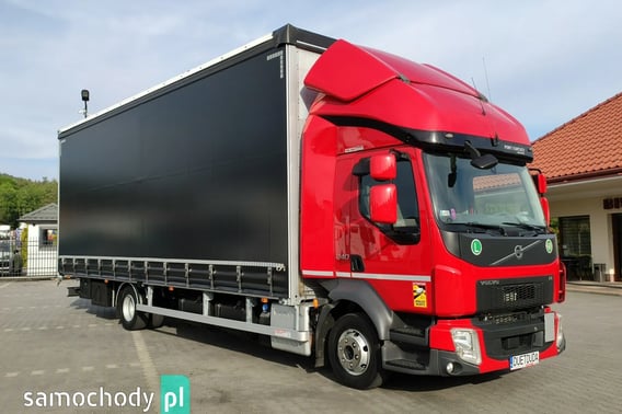 Volvo FL12.240 E6 Firana Tył Drzwi Dach Zsuwany Bogato Wyposażony !!! Ciężarowe 2018