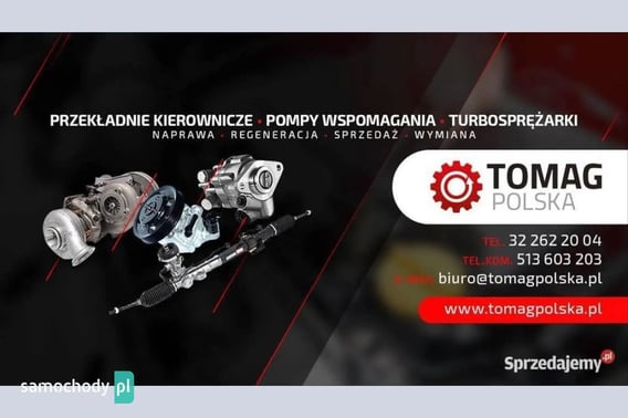 REGENERACJA TURBOSPRĘŻAREK / PRZEKŁADNI KIEROWNICZYCH / POMP WSPOMAGANIA