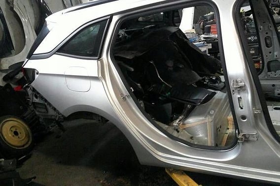 OPEL ASTRA K V KOMBI BŁOTNIK TYŁ PRAWY PRZÓD PRAWY Z176