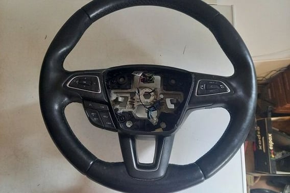 FORD C-MAX MK2 KIEROWNICA SKÓRA MULTIFUNKCJA GRZANA F1EB3600PG3ZHE