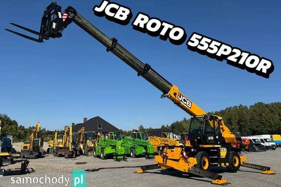 JCB 555P210R SV ROTO 55.21 Ładowarka Teleskopowa Obrotowa OKAZJA 2021