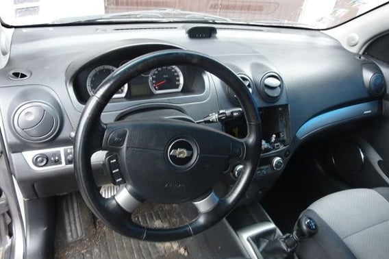 CHEVROLET AVEO 08-11 LIFT KONSOLA AIRBAG PASY KPL