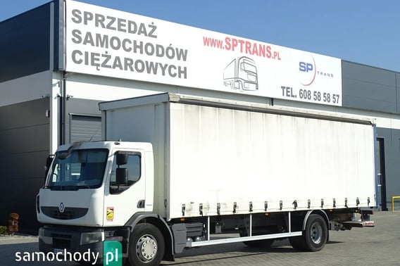 Renault Premium 280 DXI Firanka Sprowadzony Książka Serwisowa Ciężarowe 2008