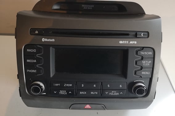 KIA SPORTAGE III LIFT RADIO FABRYCZNE 96150-3U010WK