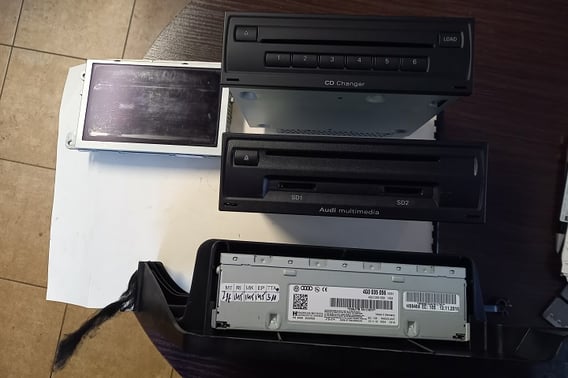 AUDI A6 C6 LIFT RADIO NAWIGACJA KOMPLET 8F0919604