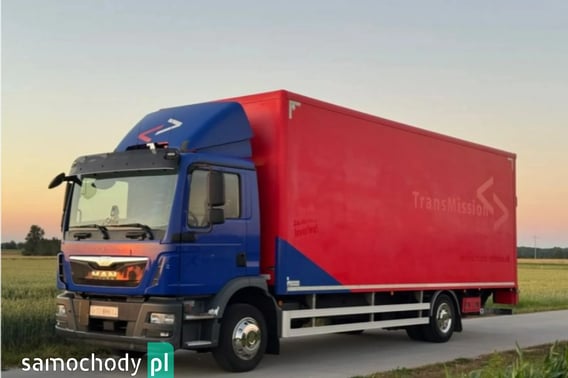 MAN TGM 12.250 Kontener 18 Palet, Automat, Euro 6 Ciężarowe 2016