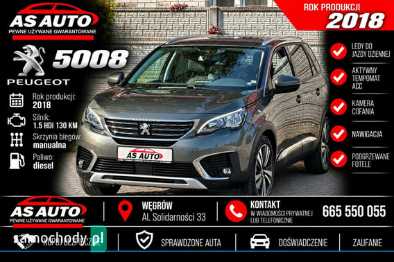 Peugeot 5008 Minivan 2018
