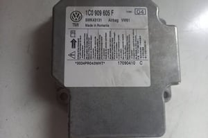 SKODA FABIA II MODUŁ SENSOR PODUSZEK 1C0909605F
