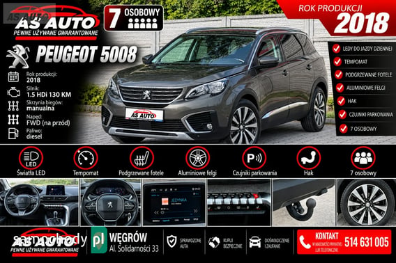Peugeot 5008 Minivan 2018